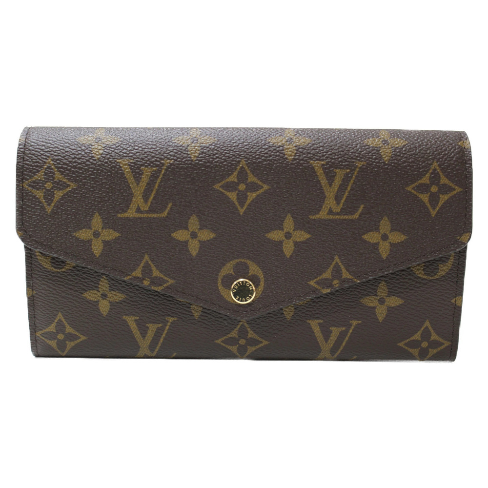 UnWith Louis VUITTON Portefeuille Sarah Monogram Long Wallet Folding